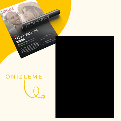 Miniward - Netflix Poster Tablosu