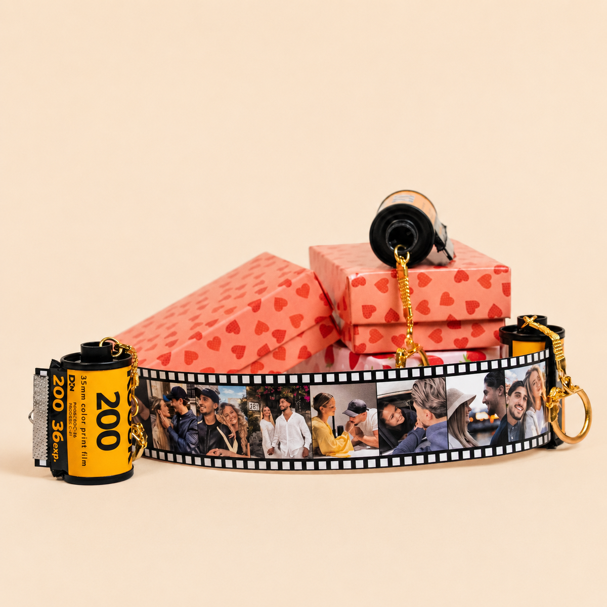 Miniward - Fotoroll Fotoğraflı Anahtarlık