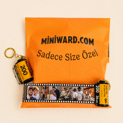 Miniward - Fotoroll Fotoğraflı Anahtarlık