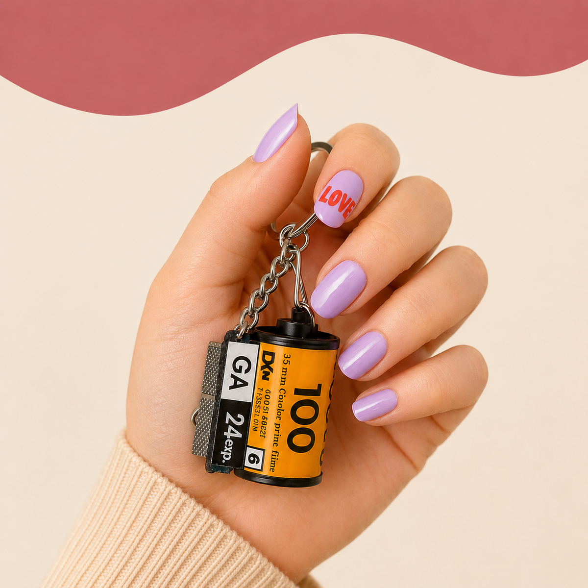 Miniward - Fotoroll Fotoğraflı Anahtarlık