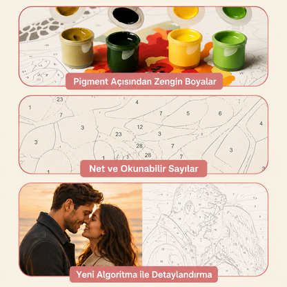 Kişiye Özel Sayılarla Boyama Kiti