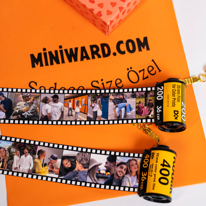 Miniward - Fotoroll Fotoğraflı Anahtarlık