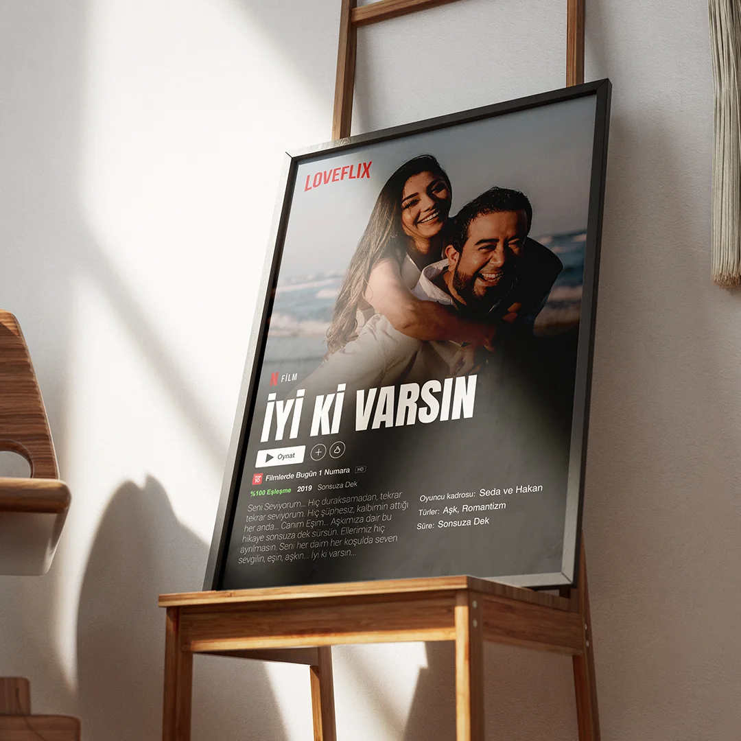 Miniward - Netflix Poster Tablosu