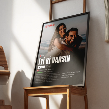 Miniward - Netflix Poster Tablosu